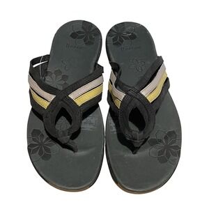 Merrell Womens Sandals Size 9 Navy‎ Blue Lidia Thong Sandals Flip Flops Leather